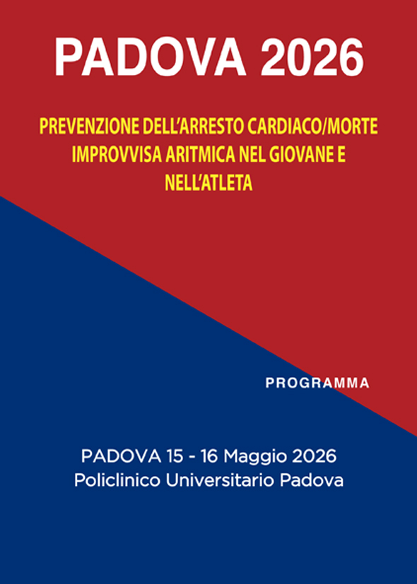 PADOVA 2026 PREVENZIONE DELL’ARRESTO CARDIACO/MORTECARDIACO 